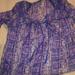 American Eagle Sheer top!